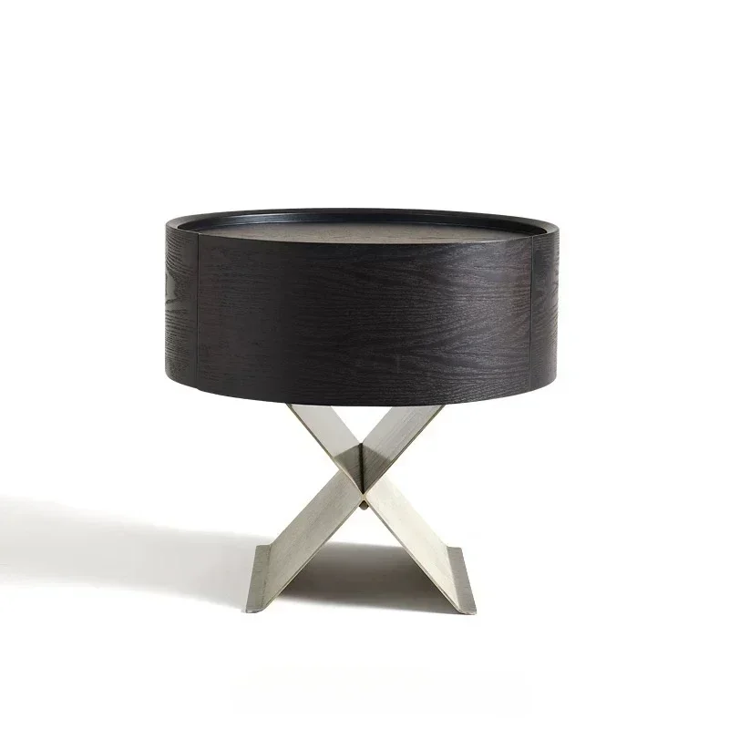 

Luxury Aesthetic Bedside Table Nordic Storage Drawer Trendy Bedside Table Modern Italian Mueble Estrecho Bedroom Furniture