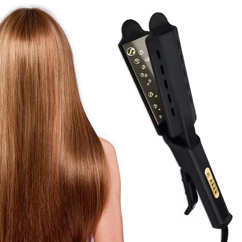 Drop shipping Hair Straightener 4 Gear Adjustment Temperature Hair Straightening Tourmaline Ceramic Ionic Flat Iron