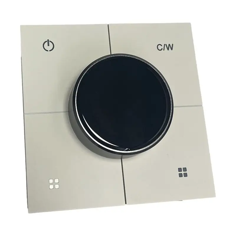 

X12A-X3-Dimming Tuya Intelligent Switch Smart Multifunctional Panel Smart Home Automation Panel Silver