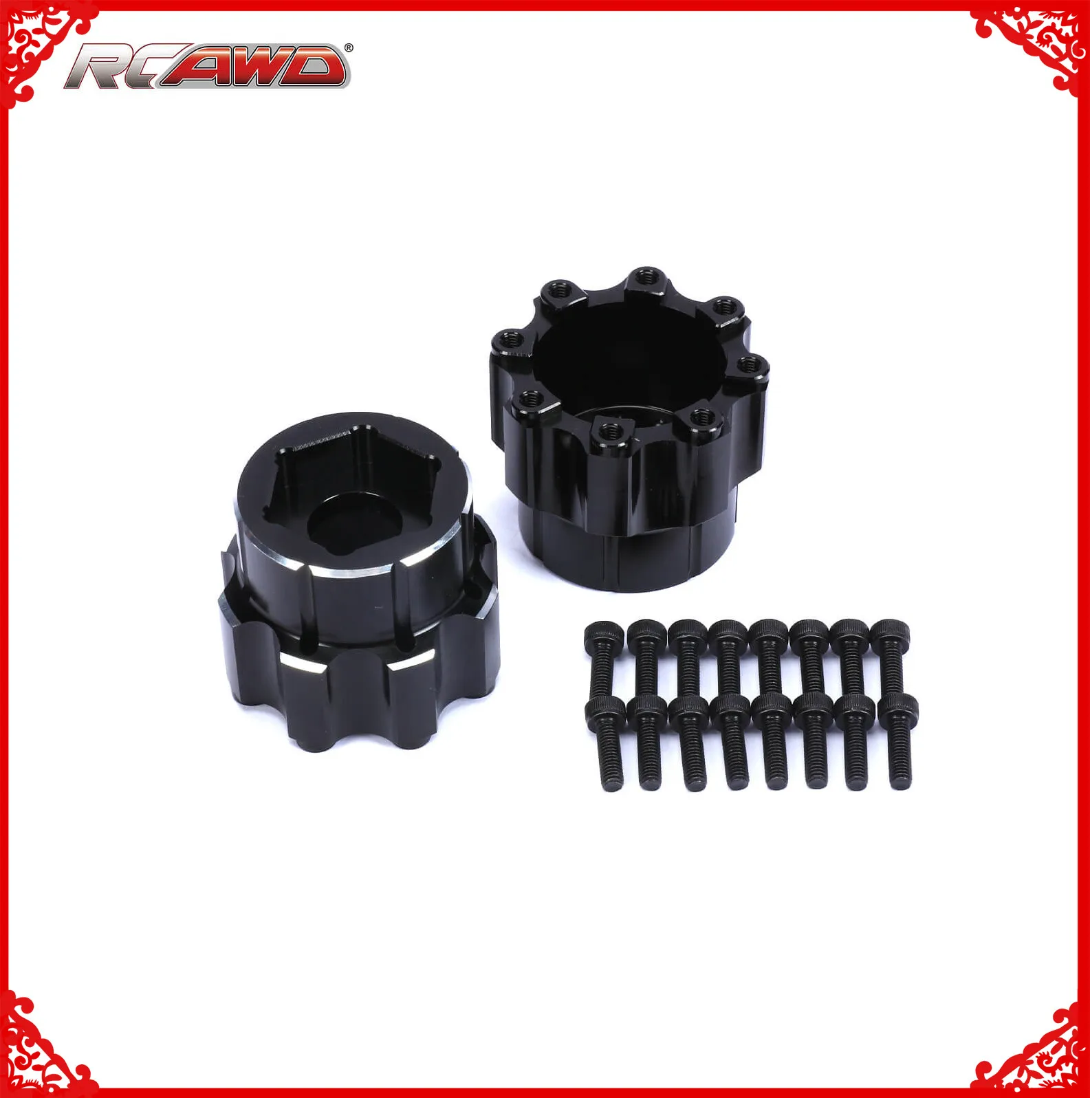 

RCAWD Alloy Wheel Hex Adapters 8x32 to 20mm PRO635700 for 1/8 Proline Series Wheel Tires Upgrade Parts