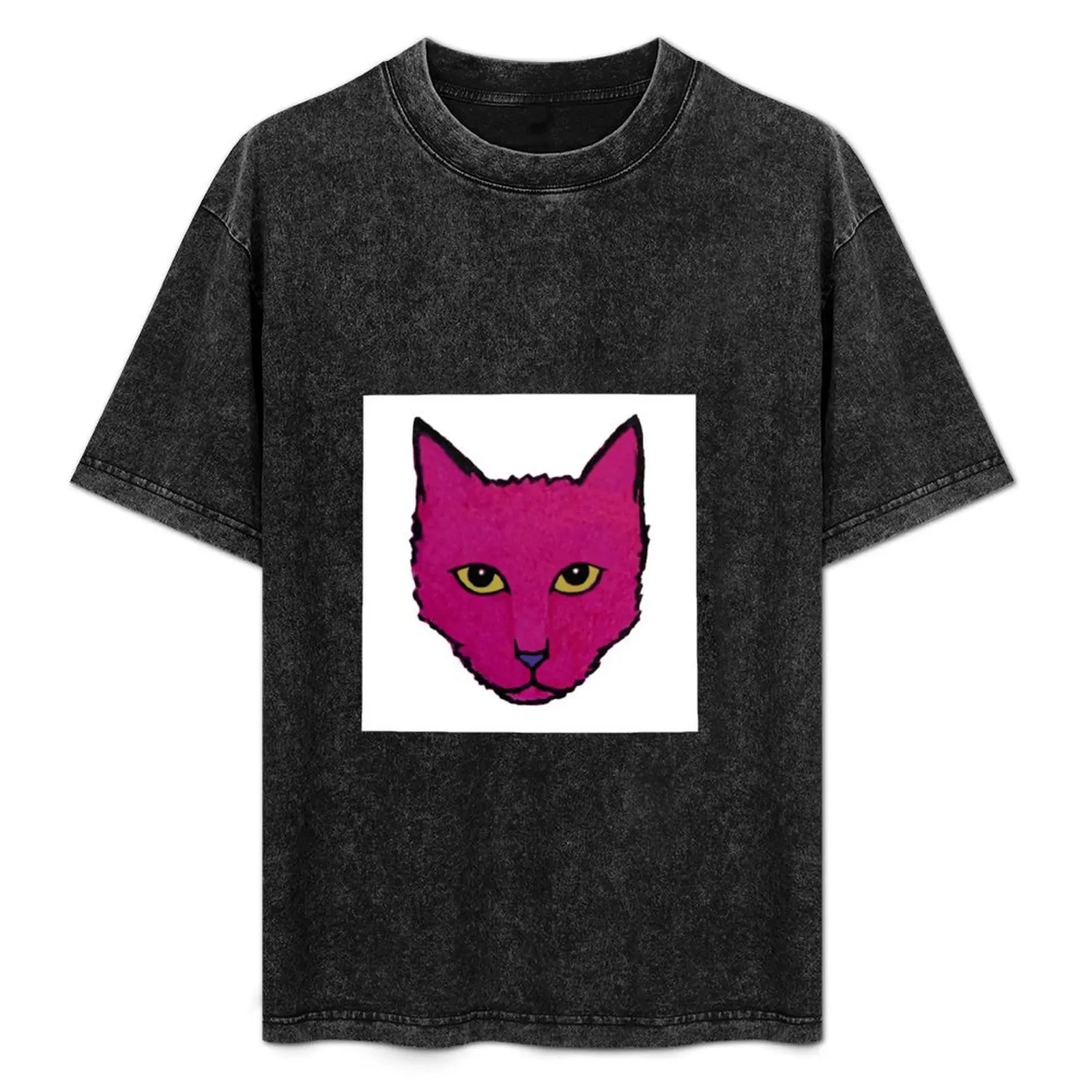 

Cat Stare 2 T-Shirt Daily Casual Short Sleeve Tee Shirt