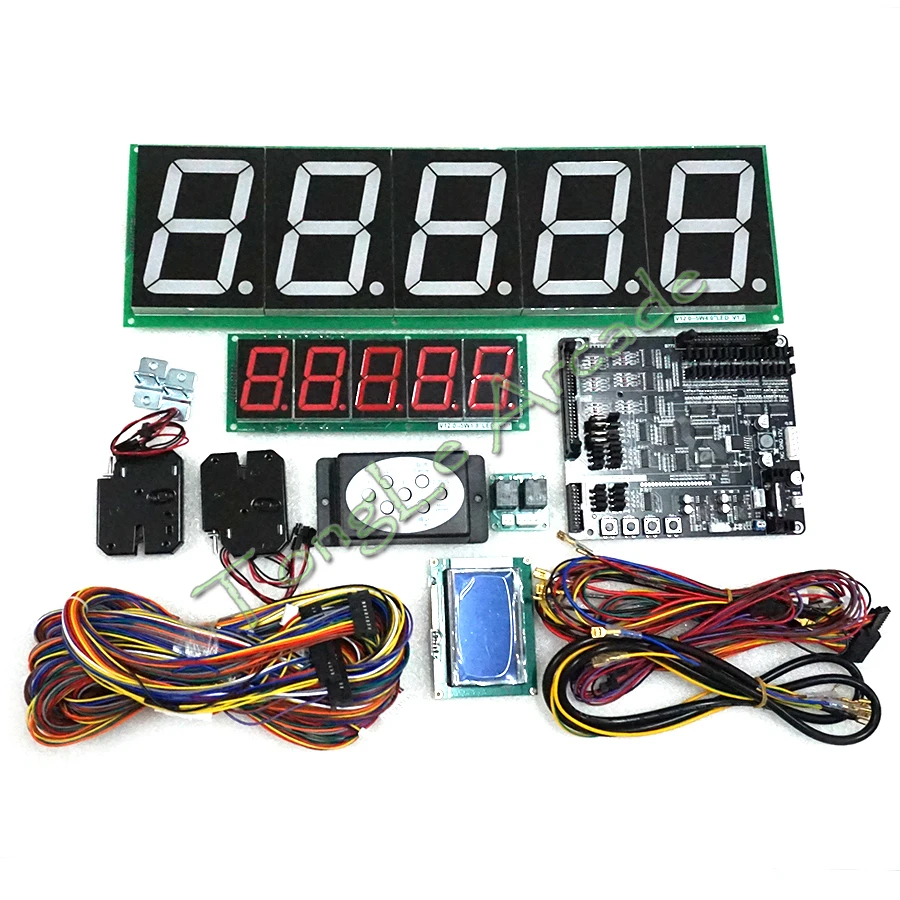 Game Console Motherboard DIY Kit for Physical Store, Traffic Attraction, Warm-up Promotion Machine,Challenge,10 Second Stop Time
