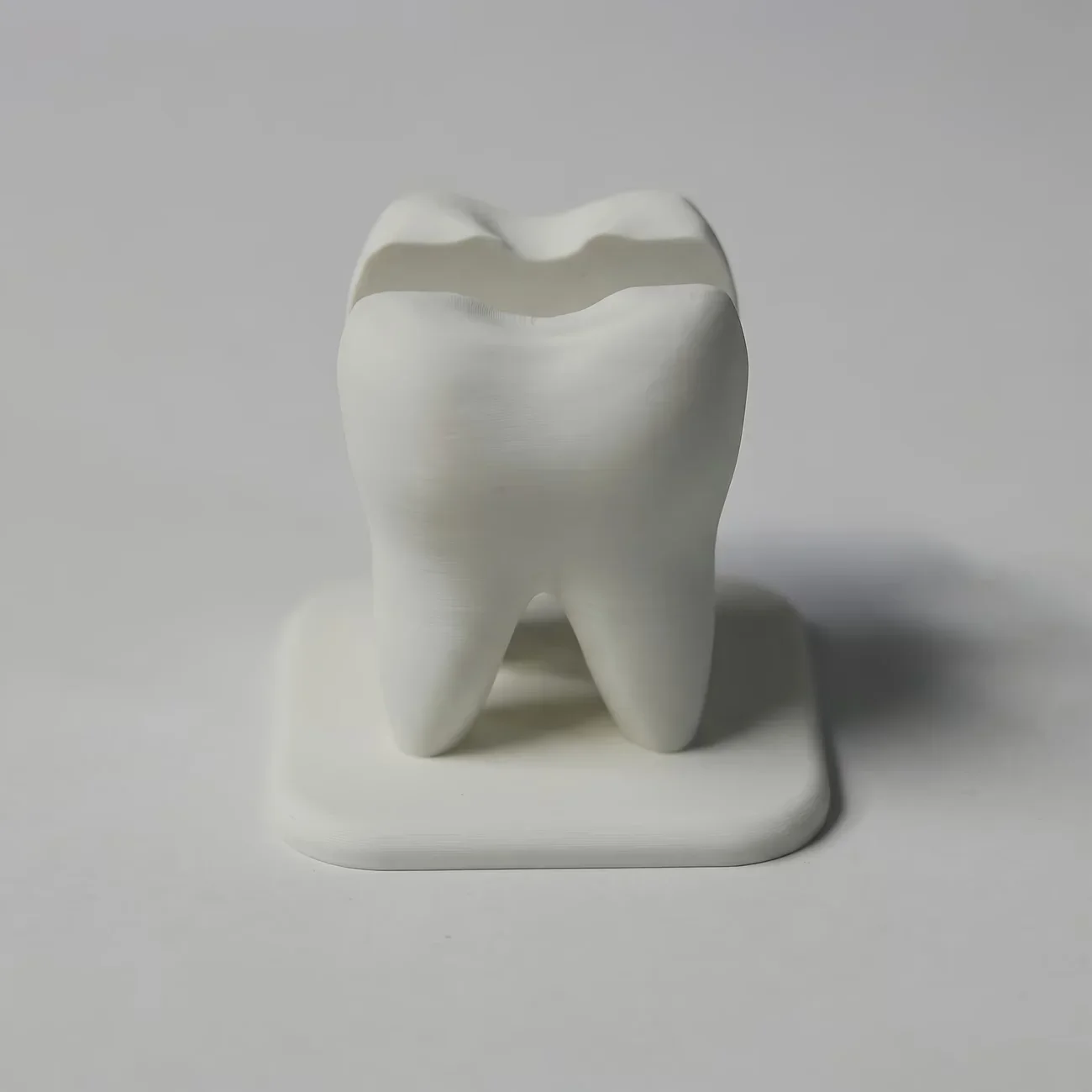 Creative Teeth Styling Business Card Storage Box Clinic Front Desk Display Stand Desktop Decoration Ornaments