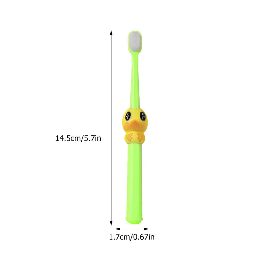 4 قطعة فرشاة الأسنان الكرتون الخشن تصميم التنظيف السريع العناية بالفم فرشاة أسنان فرشاة الأسنان فرشاة تنظيف الأسنان