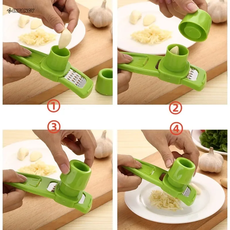 Ginger Garlic Crusher Press Garlic-Grinding Grater Cutter Peeler Manual-Garlic Mincer Chopping-Garlic Tool Kitchen Accessories