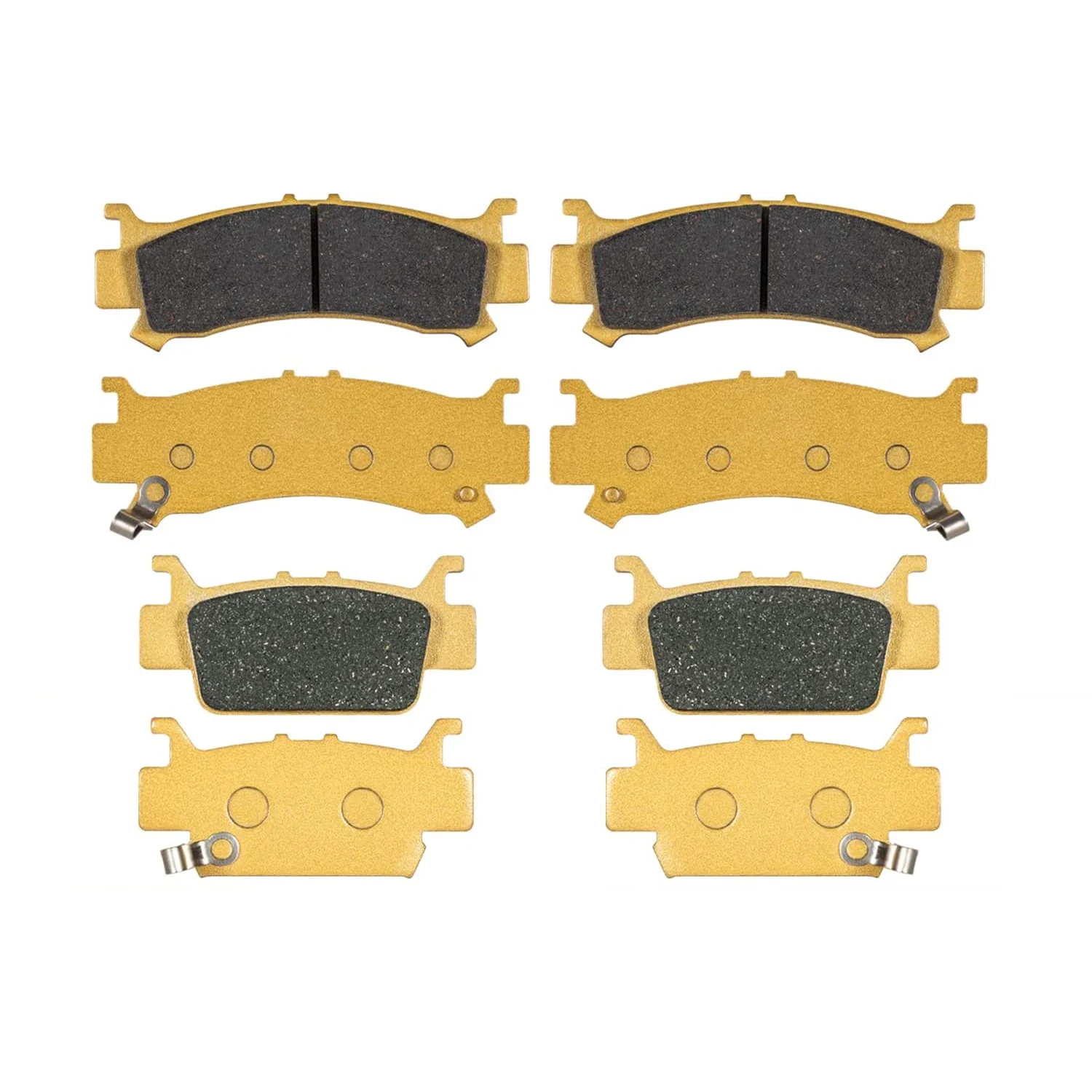 

Brake Pads For 2016-2021 Honda Pioneer 1000-5 / 2019-2021 Honda Talon 1000R and 1000X (4 Sets) UTV Exterior Accessories