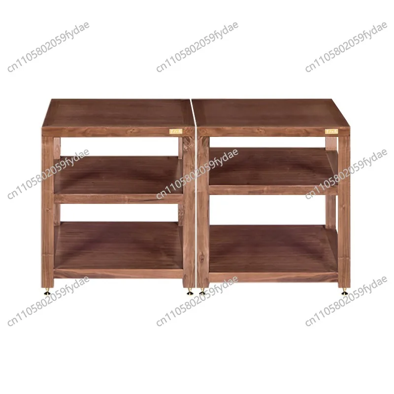 Rack de audio, gabinete para amplificador de potencia de audio, gabinete profesional de madera maciza para amplificador de potencia