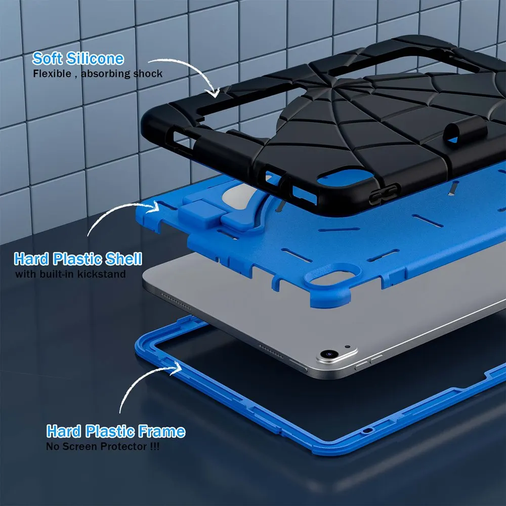 Чехол для iPad 10 поколения 10,9 дюймов 2022 A2696 A2757 A2777, детский чехол для планшета, силиконовый + ПК, чехол для Apple iPad 10 поколения, паук