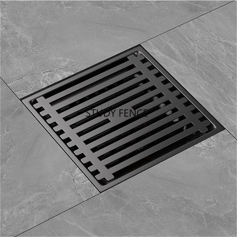 

1pc Grey Stainless Steel Floor Drain Anti Odor Floor Drain in Shower Room Balcony/bathroom Floor Drain Hardware Accessories