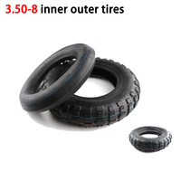 For 3.50-8 outer tire 3.5-8 3.50/8 inner tires with bent /  Valve ForTricycle Bike SchwinnKids 3 Wheel Stroller scooter