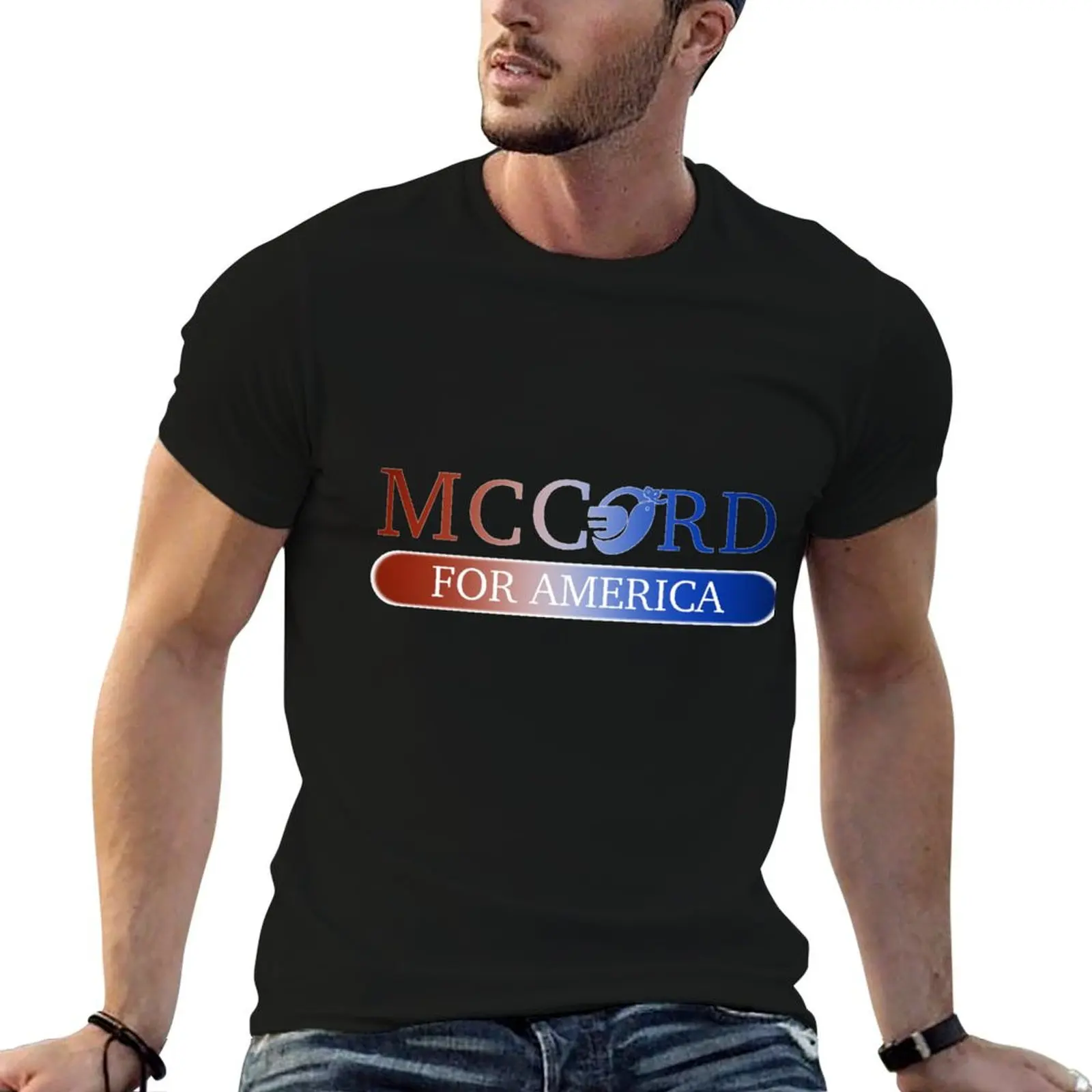 McCord 2020 Relaxed Fit T-Shirt aesthetic clothes plus size tops plus size men clothing