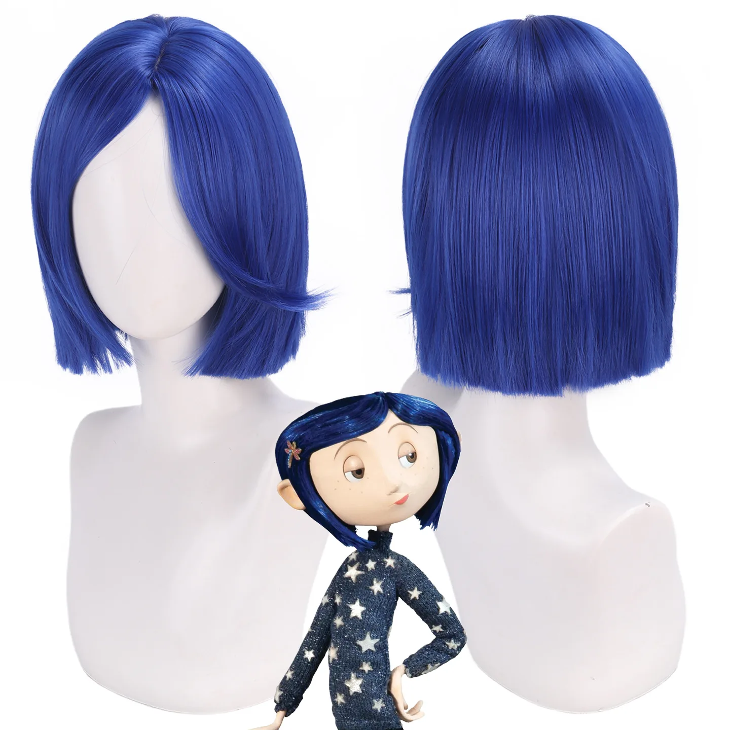 

Caroline Cosplay Wig Game Hair Accessories High Temperature Wire Hair For Women