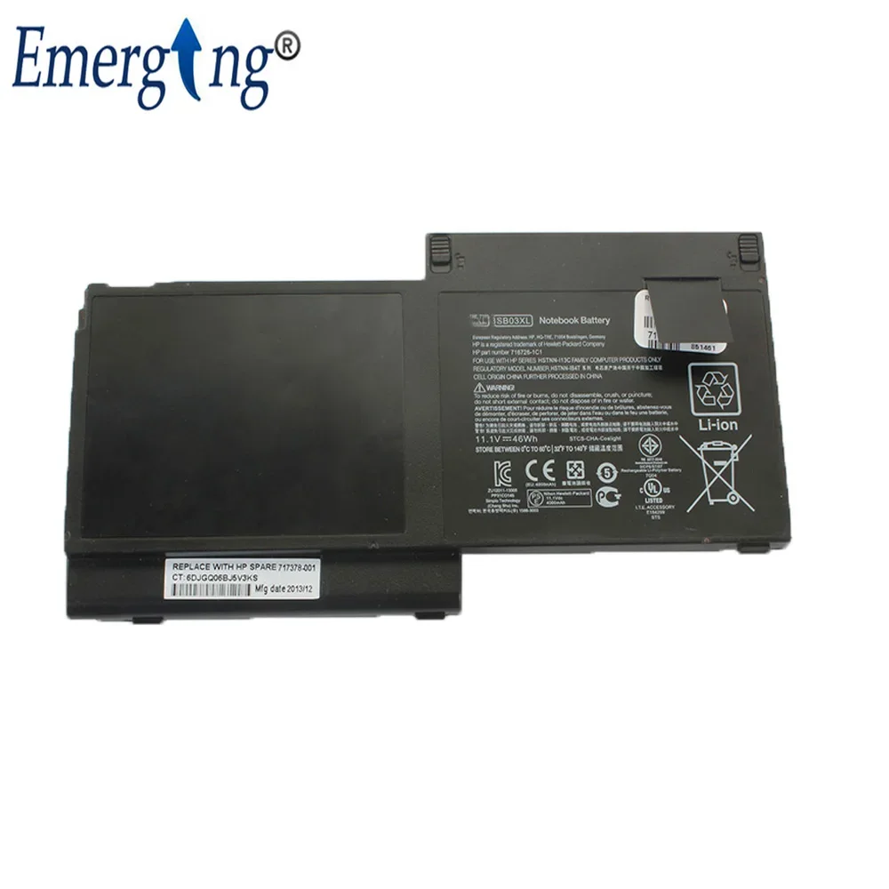 11.1V 4200Mah New Laptop Battery for HP EliteBook 820 825 G1 720 725 G1 820 G2 HSTNN-LB4T SB03046XL SB03XL IB4T 820 G1