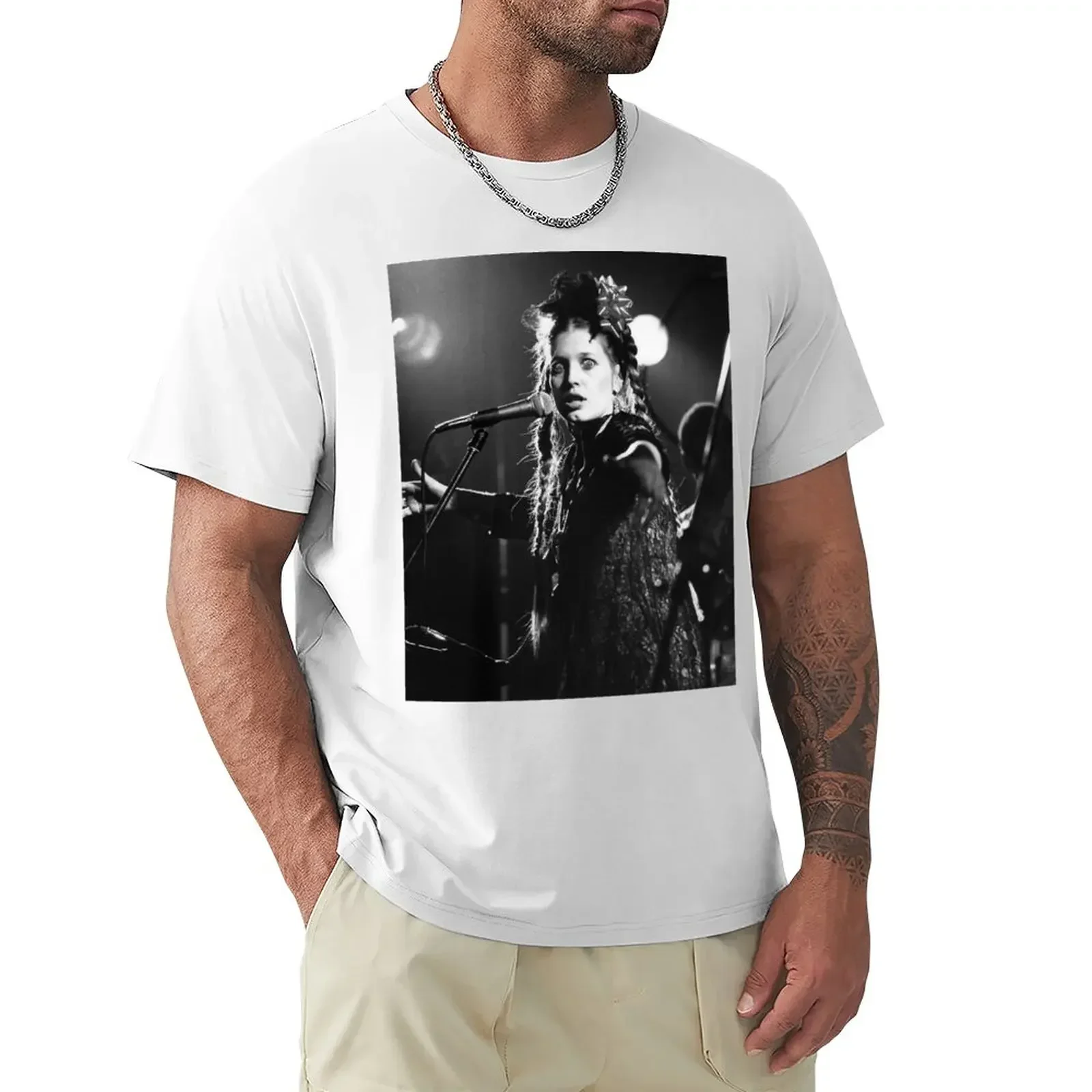 T-shirt Lene Lovich pour hommes, t-shirt taille, médicaments pour un garçon, grands et grands t-shirts