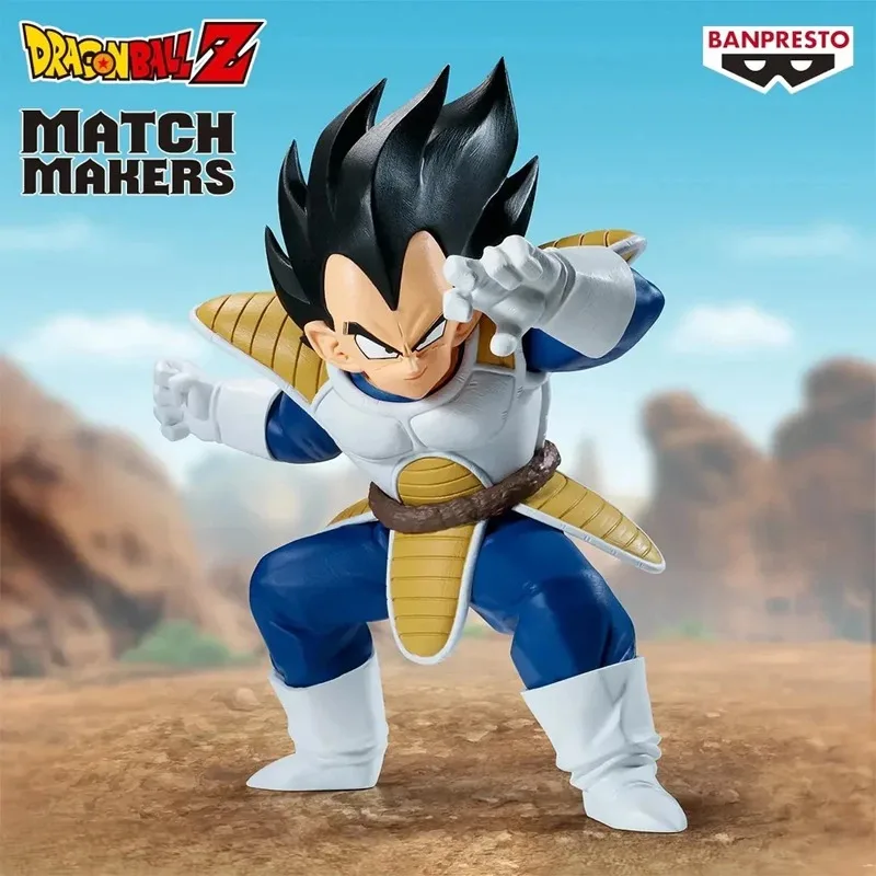 Figura Original BANPRESTO Goku Match Makers VS Vegeta Dragon Ball Z, Figura de Anime, Modelo de Acción, Juguetes Coleccionables, Regalo
