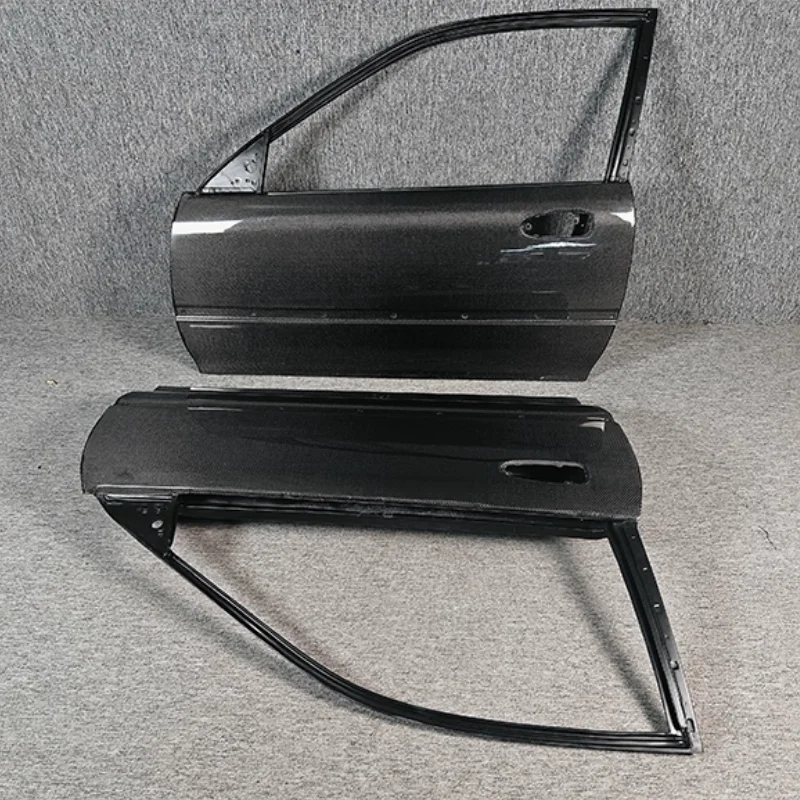 

Carbon Fiber Door OEM Style For Honda Civic EG 92-95 Hatchback Fiberglass Side Gate Set FRP Racing Door Raplacement Trim Kit