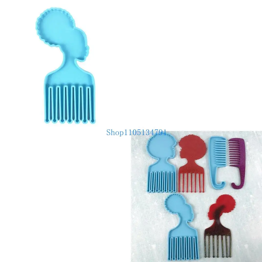 

98km DIY Decorations Comb Casting Tools DIY Comb Epoxy Resin Mold Handicrafts Ornaments Silicone Mould Handcrafts Resin Mold