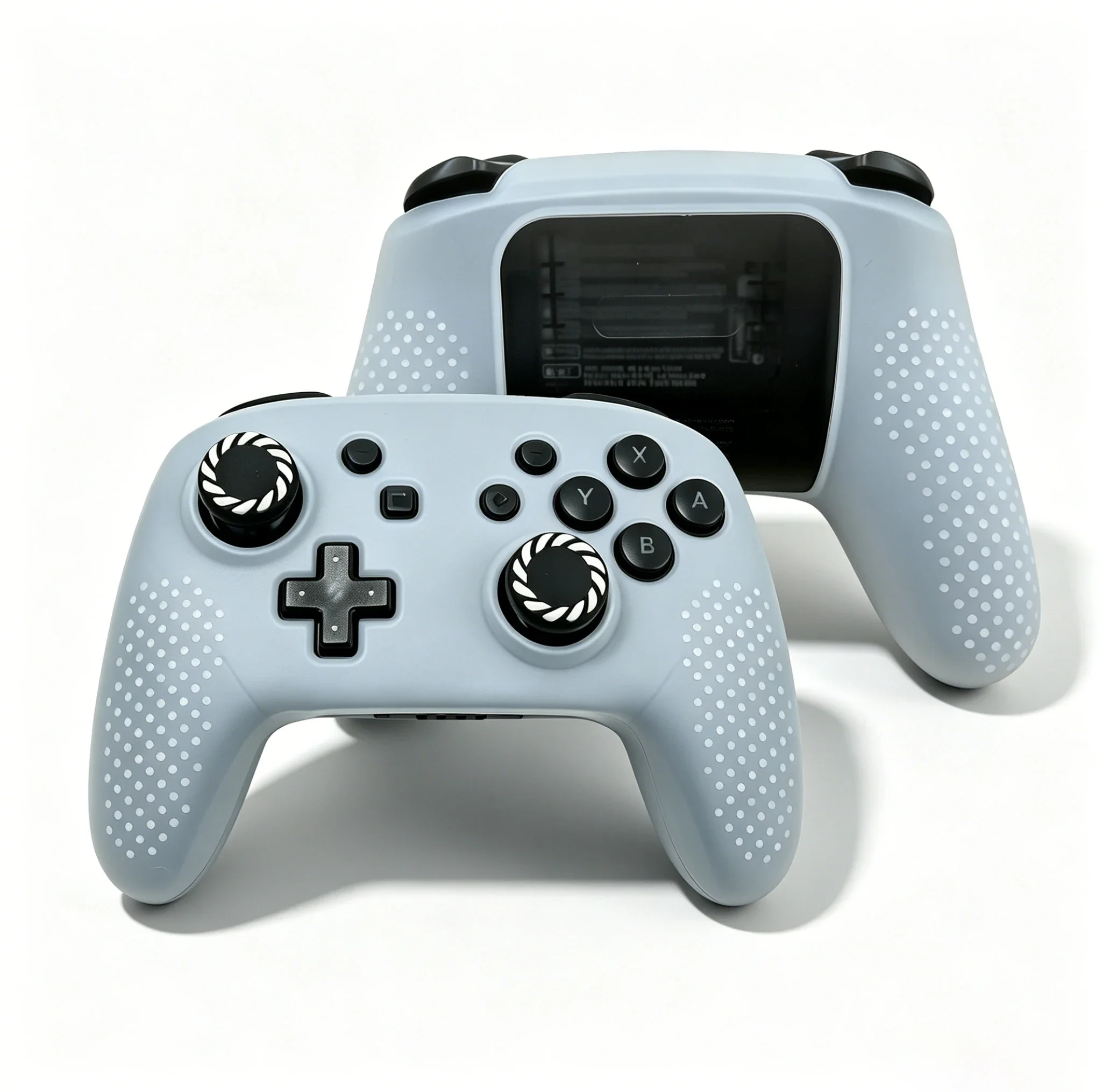 DATA FROG Compatible with Switch Pro Controller Case, Shock-Absorption Silicone Skin Cover Anti-Slip Joystick Caps view 3