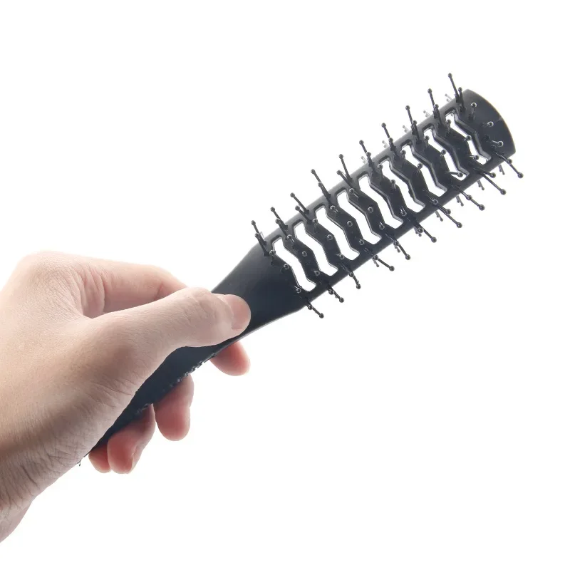 Pro Salon Double Side Massage Comb Anti-tangle Brushes Hairdressing Detangling Wide Teeth Anti Loss Combs Hairstyling Brush