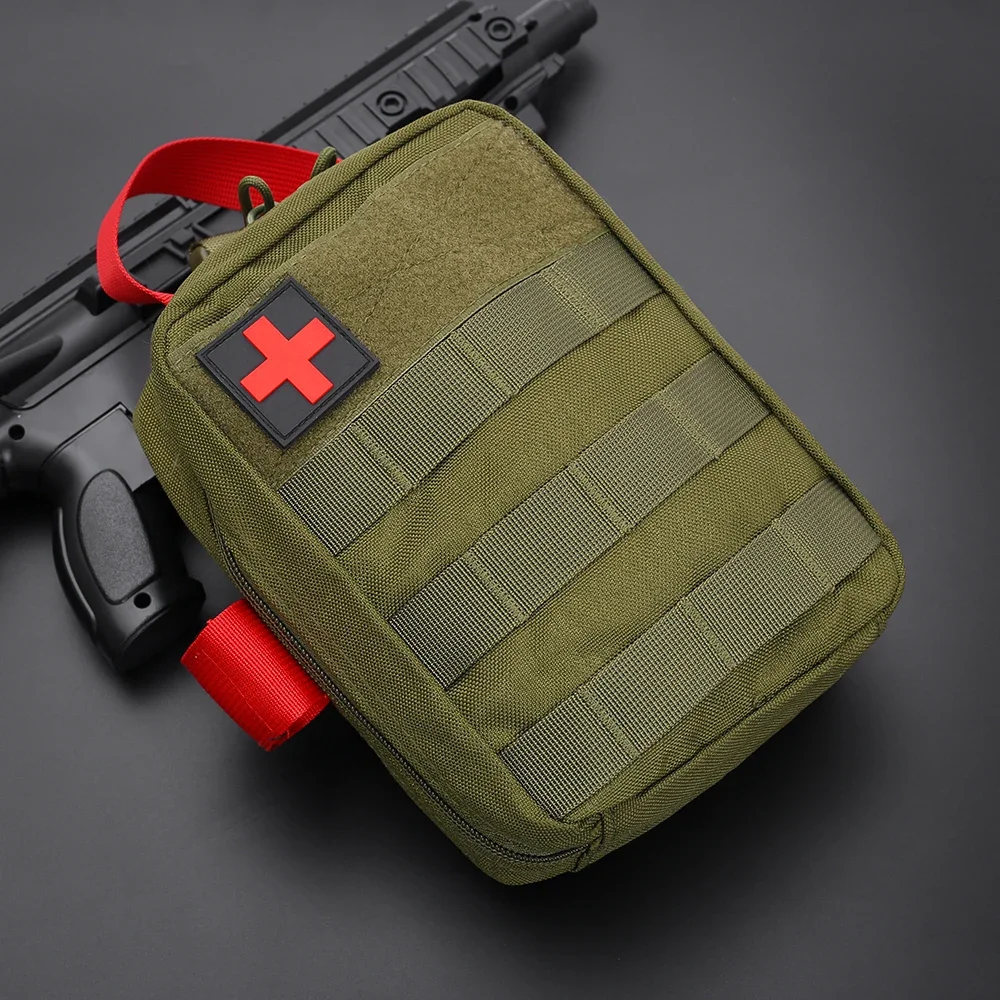 Tactical EDC Pouch Micro Molle Utility Pouch Mini Knife Compass Flashlight Card Storage Bag Wallet Waist Belt Outdoor Hiking