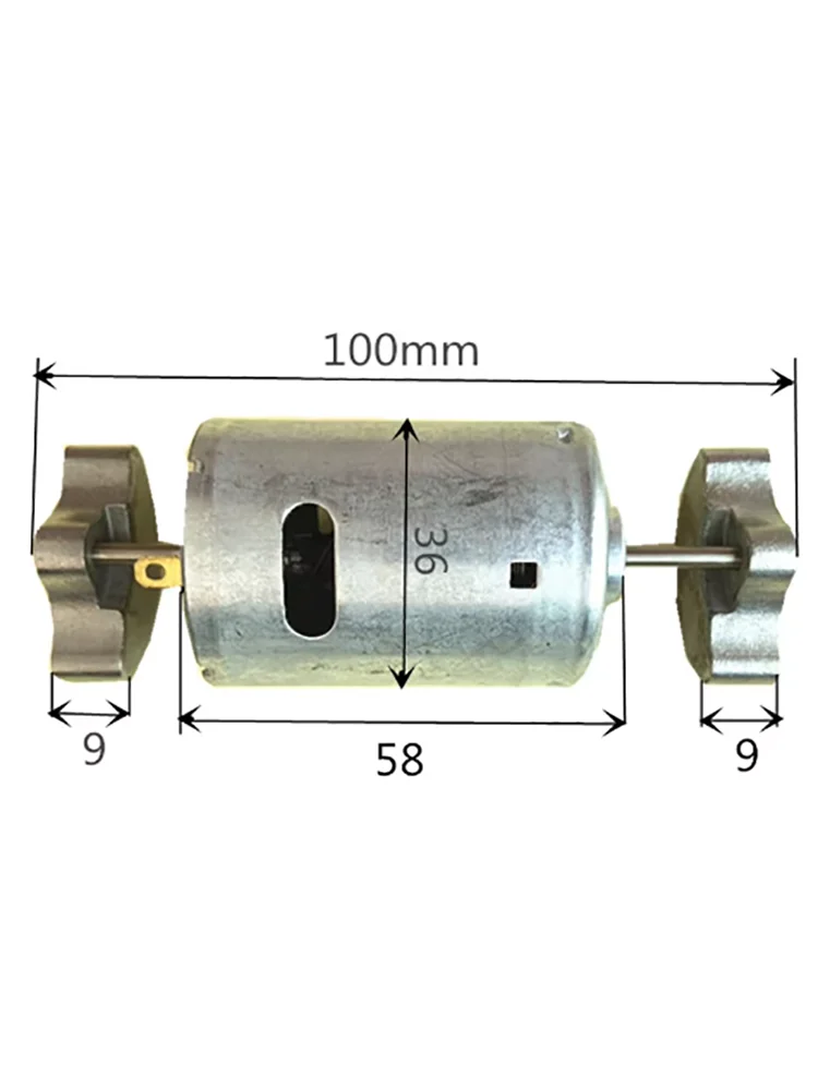 Pequena ferramenta vibratória, forte força de vibração 545 Motor, 12V, 10W, 3500 rpm