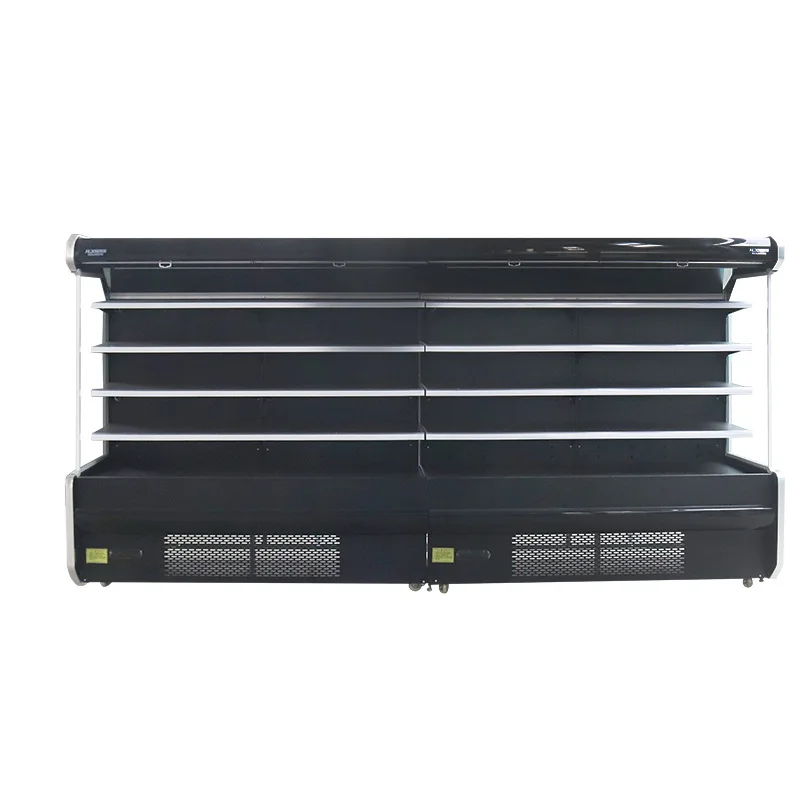 

Вертикальный витринный шкаф с воздушным охлаждением, холодильный шкаф для сохранения свежести, холодильная витрина