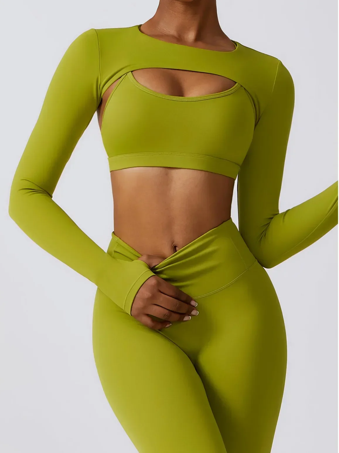 3 Piece Yoga Set Workout Outfits Women Tracksuit Jacket Sport Bra High Waist Leggings Fitness Long Sleeve Gym Zipper Sportswear