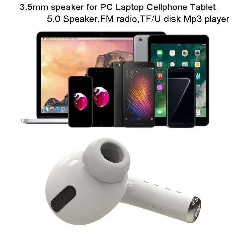 Draagbare gigantische oortelefoon Draadloze speler Headset Luidspreker Stereomuziekluidspreker Radioweergave Soundbar-modus Bluetooth-luidspreker