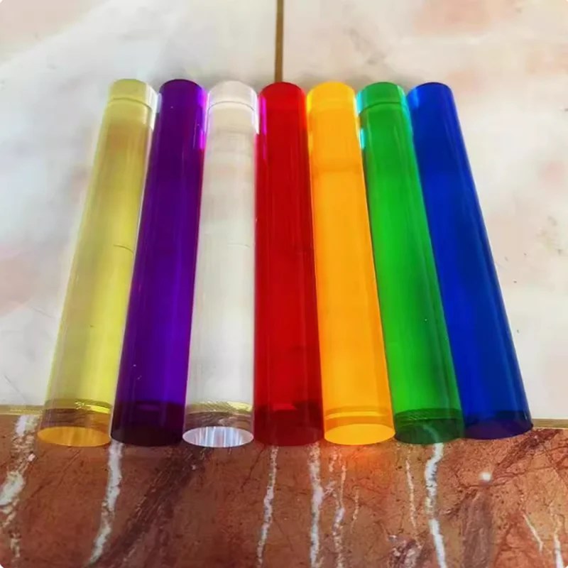 

Coloured Tinted Extruded Clear Transparent Acrylic Round Rod PMMA Circular Bar