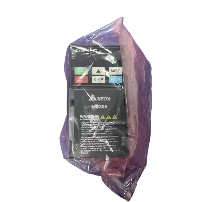 MS300 Series VFD2A8MS21ANSAA 1-Phase 230V 0.4kW 0.5HP Compact Vector Control Drive VFD Inverter Motor Controller