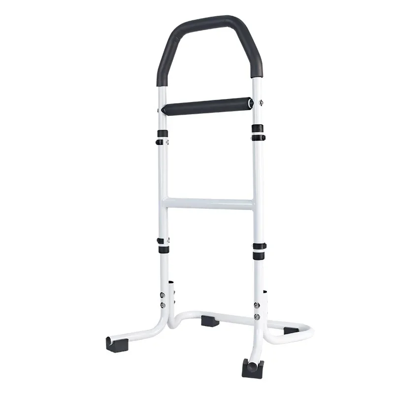Customizable Bed Assist Handle Adjustable Standing Aid Rail Alloy Toilet Safety Frame Portable Grab Bar for Seniors
