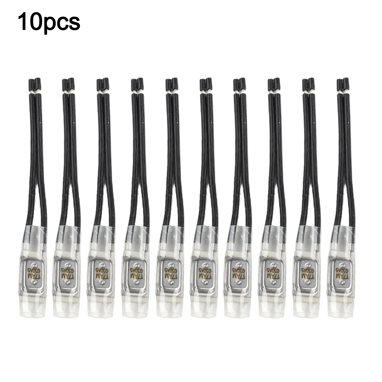 10pcs KSD9700 Thermostat Normally Closed Temperature Control Switch For Motor Overheat Protection And Daily Electrical Appliance