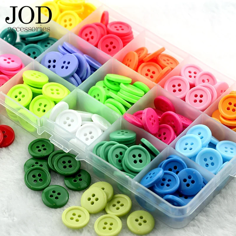 20PCS Size:15-25cm Round Resin Tiny Buttons for Clothing Sewing Decorative Button Scrapbooking Garment DIY Apparel Accessories