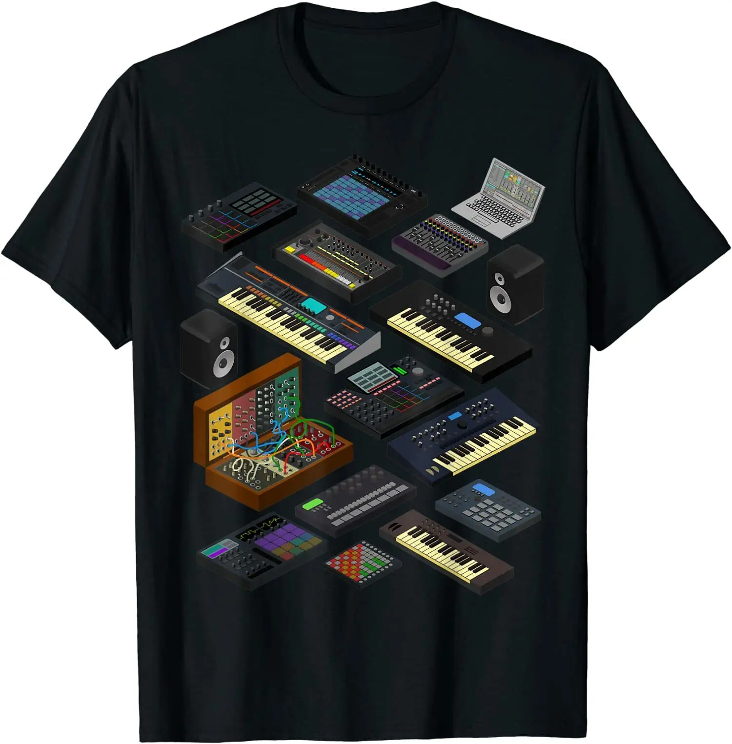 

NEW LIMITED Synthesizer Music Producer Premium Great Gift Tee T-Shirt Size S-3XL