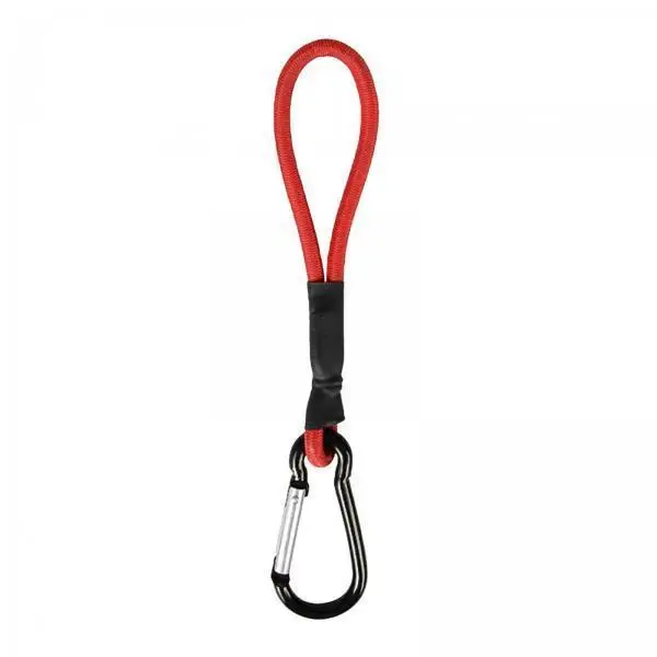 Latex Elastic Bungee Cord with Carabiner Hook Mini Tent Straps for Secure Outdoor Canopy Ties