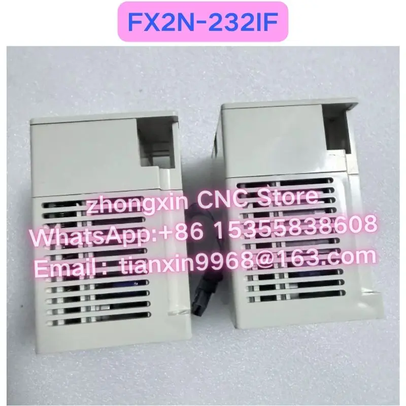 Used FX2N-232IF PLC module Functional test OK Fast delivery