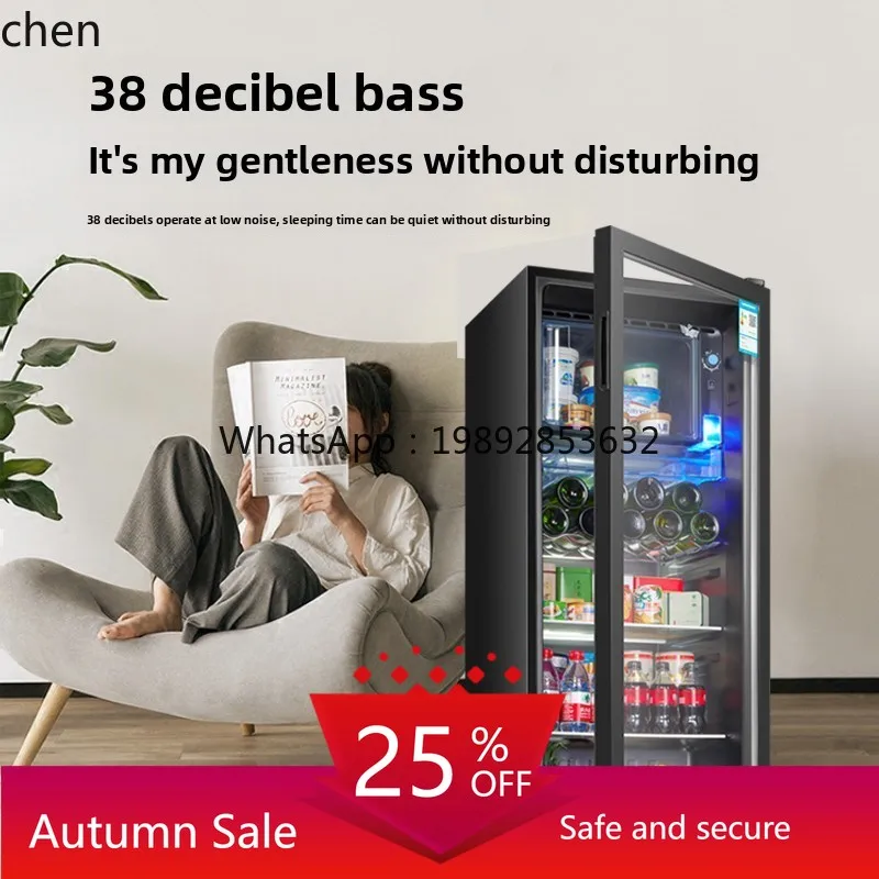 

Ice Bar Refrigerated Cabinet Office Fresh Refrigerator Tea Beverage Display Cabinet