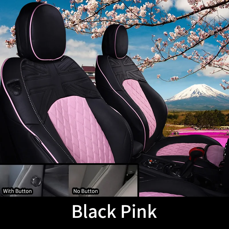 Auto Stoelhoezen Set Fit Voor Mini Cooper R50 R53 R55 R56 R57 R60 Kunstleer Auto Accessoires Voertuig Seat protector