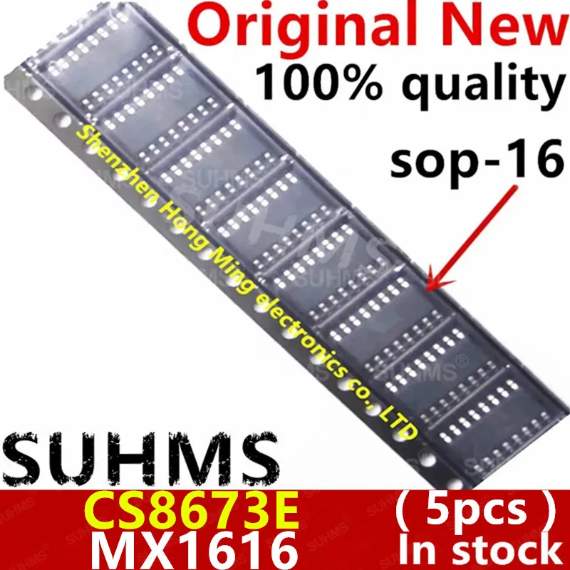 

(5piece)100% New CS8673E MX1616 sop16