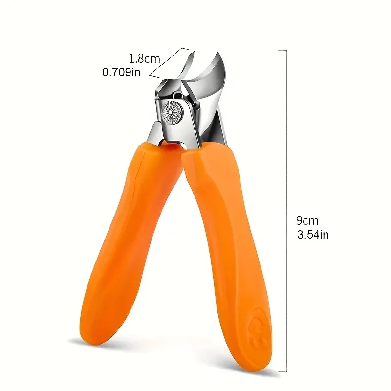 두꺼운 발톱용 헤비듀티 손톱깎이 - 방진, 초강력 칼날, 인그로운 네일용 인체공학적 그립, 가정/살롱용