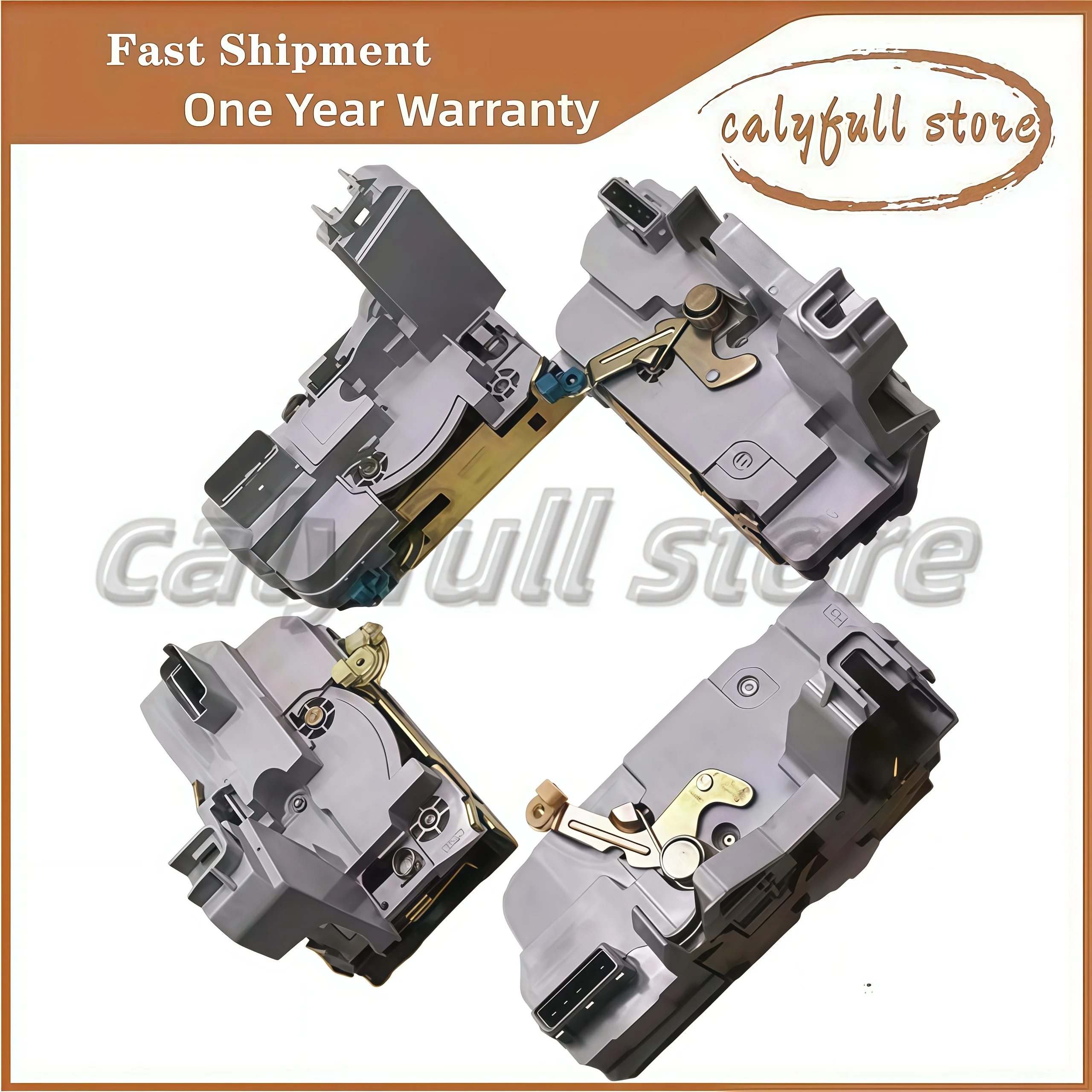 4pcs/set Car Door Locking Block Assembly Central Control Motor For DFM Dongfeng S30 H30 CROSS Door lock mechanism/Locker Motor