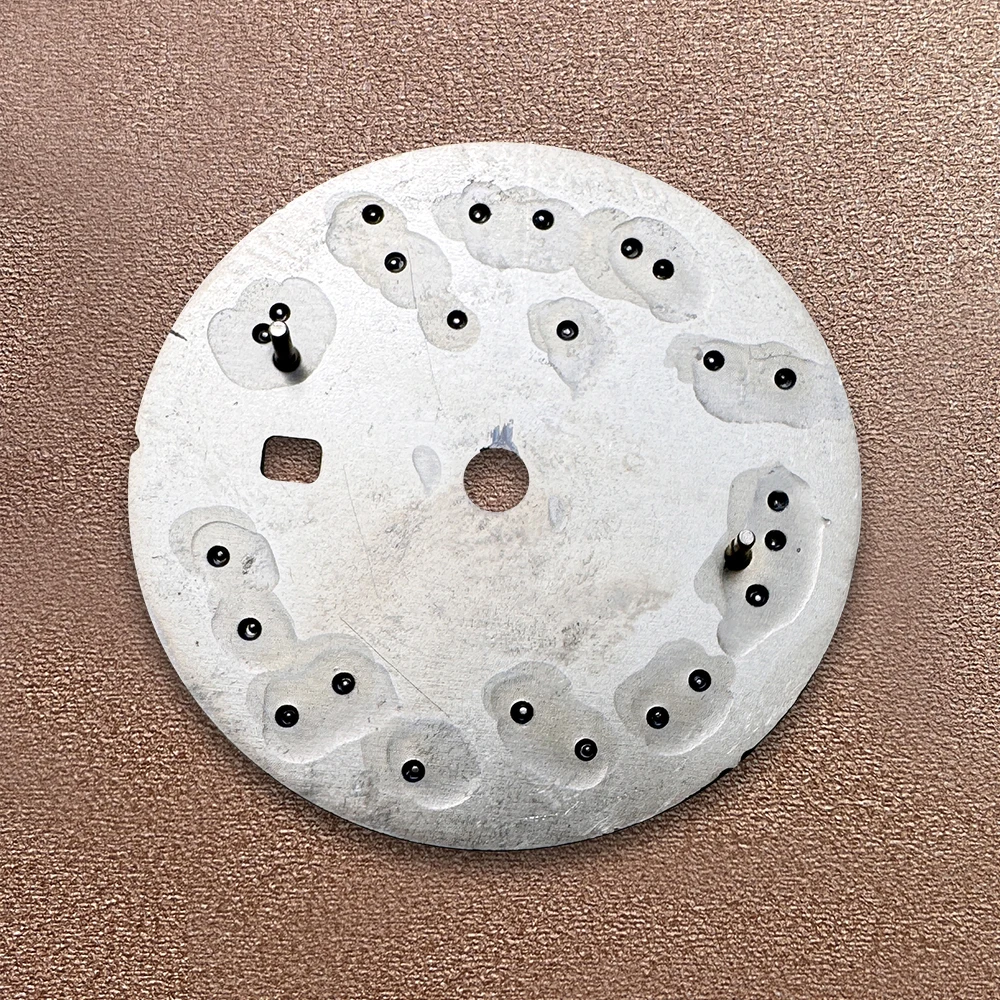 24.5mm S Logo Diamond Rome Dial Suitable For NH05 Janpan Movement Sunray Dial Watch Modification Accessories