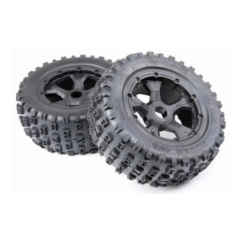 1/5 GEN 3 MT Boe-Tie Belted Waterproof Dirt Knobby Tires Wheels for LOSI 5IVE-T DBXL Buggy Rovan LT 180*70