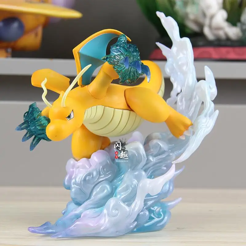 

Pokeman Anime Figure Dragonite Figures 16cm PVC Statue Figurine Model Collection Desktop Decoration Children Birthday Toy Gifts