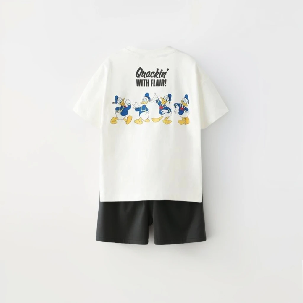 Short Sleeve Outfits Kids Summer Clothing 1-7Years Old Child Costume Cartoon Tees Toddler Boys New Fashion T-shirt+Shorts image 6