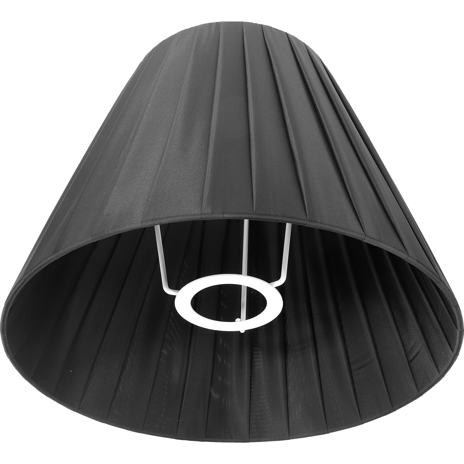 

Плиссированный абажур, тканевый светильник, прикроватная тумбочка, современный декор, домашнее покрытие, металлические абажуры для фермерского дома, мягкое освещение для спальни