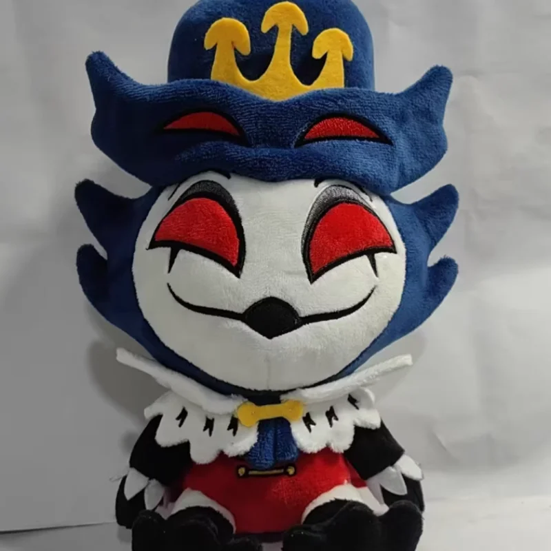 كارتون هازبين فندق Helluva Boss Striker Eggmen ألعاب من نسيج مخملي دمية محشوة ناعمة تمثال قطني أنيمي هدية