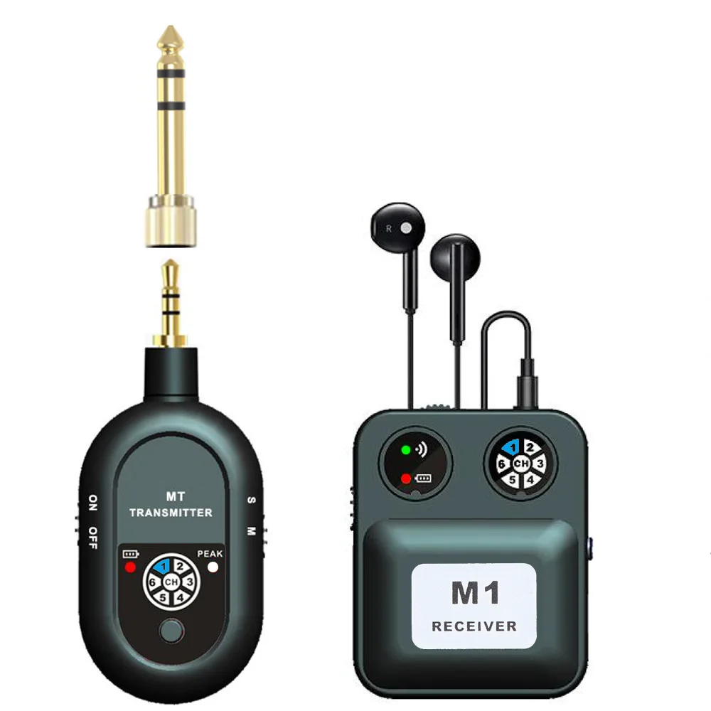 Système d'écouteurs intra-auriculaires sans fil, pour chanteurs, bandes 2.4G, performances sur scène en temps réel, performances Audio, commentaires stéréo