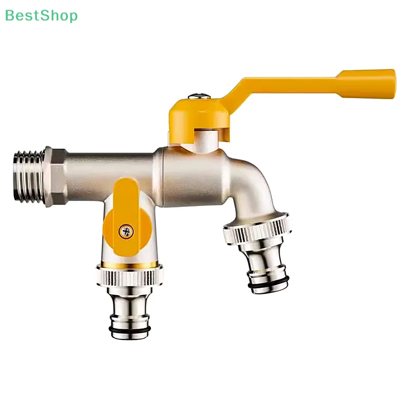 

★★★1/2'' IBC Water Tank Connector Garden Hose Brass Tap Faucet Adapter Alloy spout faucet