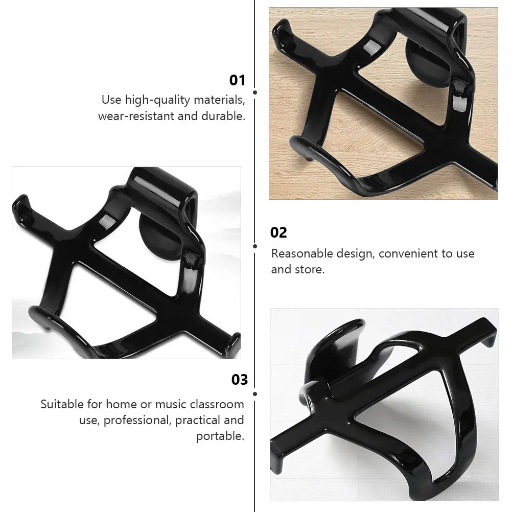 

Erhu Waist Support Portable Holder Musical Instrument Rack Lightweight Stand Durable Zinc Alloy Hanger